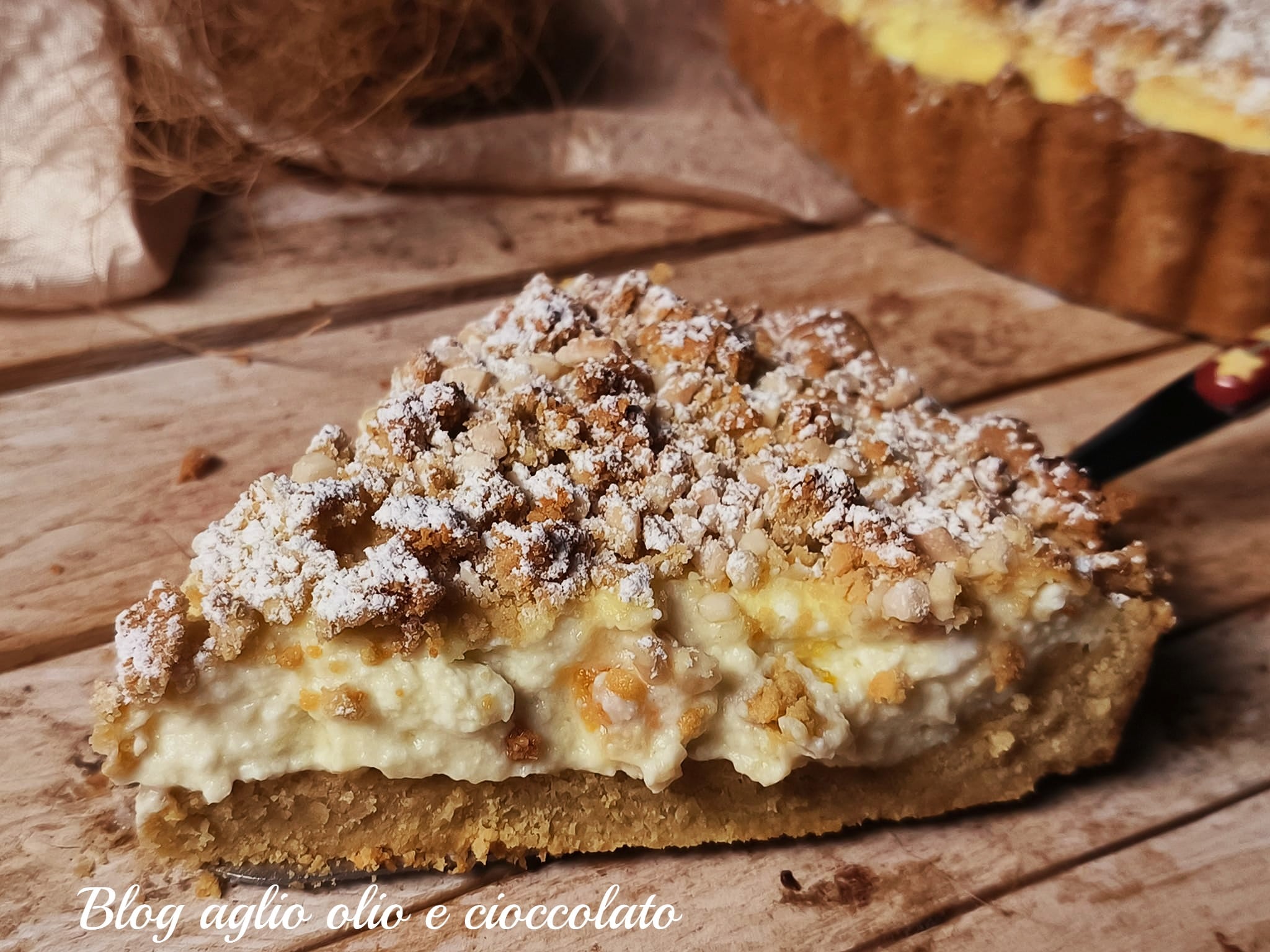 TART WITH CREAM AND RICOTTA