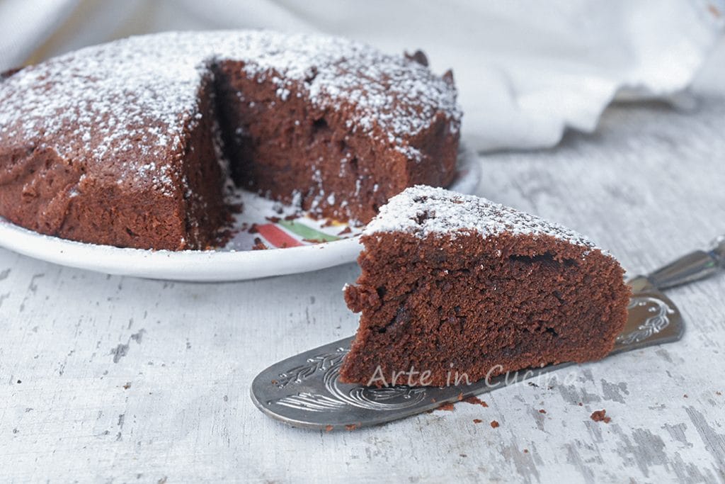 Tenerina chocolate cake without baking powder fast dessert