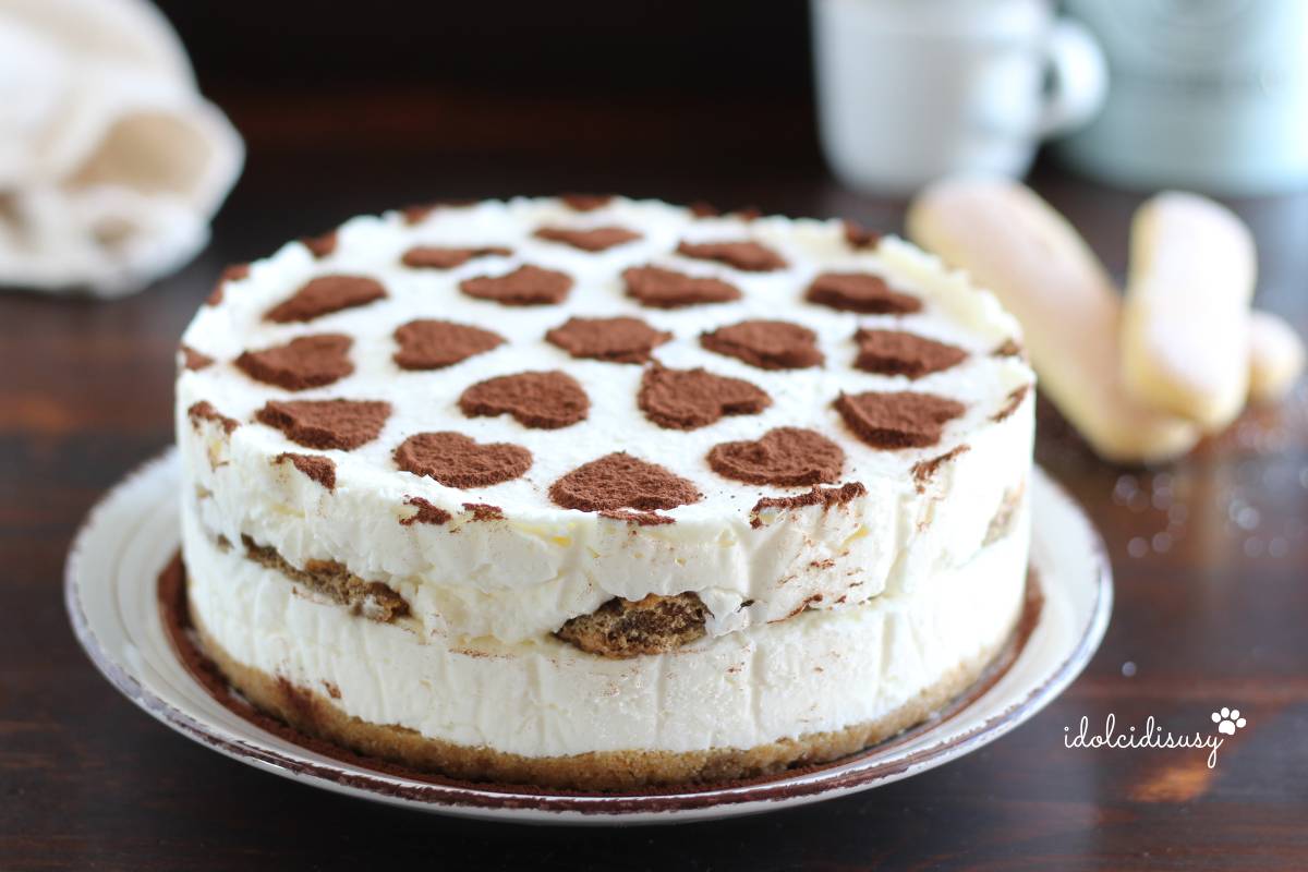 Egg-Free and No-Bake Tiramisu Cheesecake