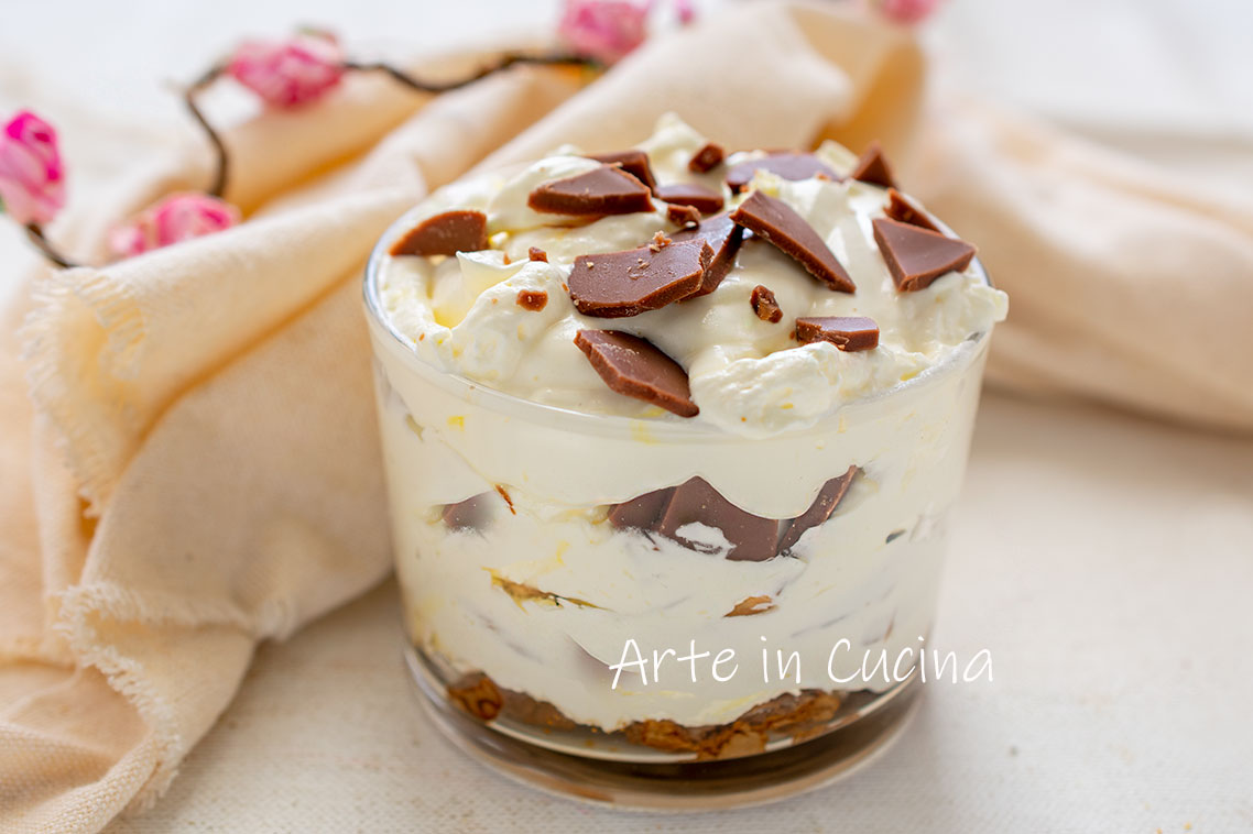 Tiramisu with Easter Egg Chocolate