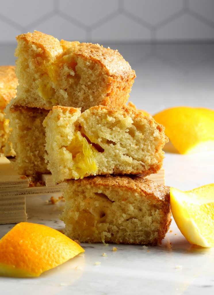 Orange flavored cake