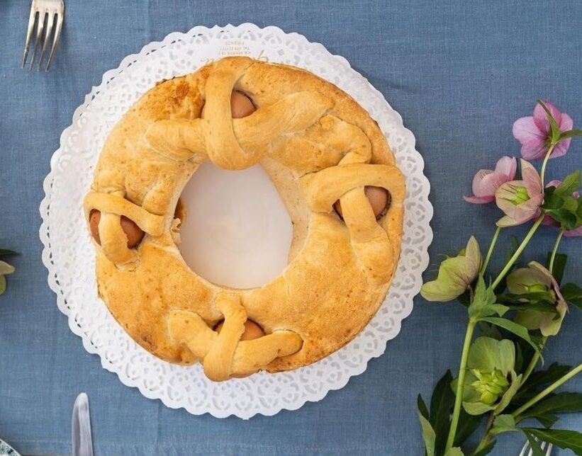 The Casatiello with FiberPasta Flour