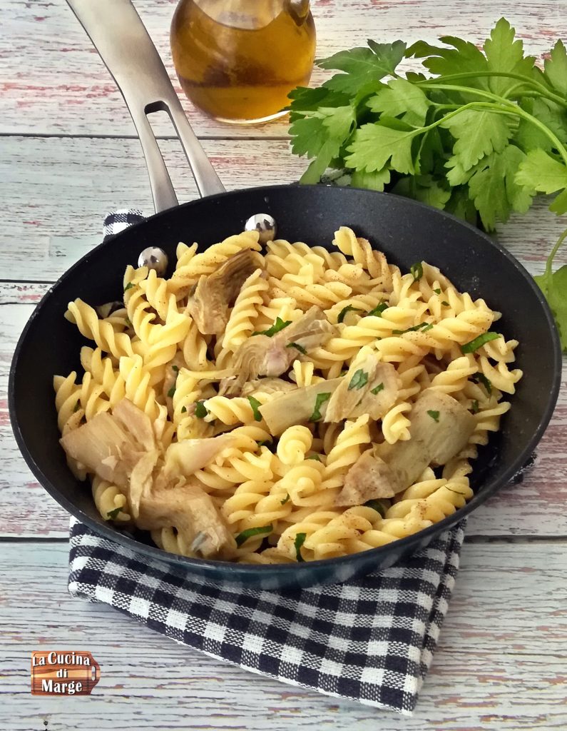 pasta with artichokes