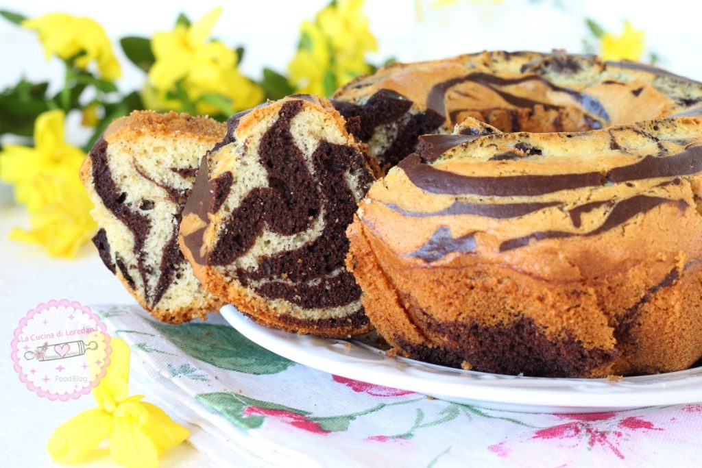 two-tone bundt cake