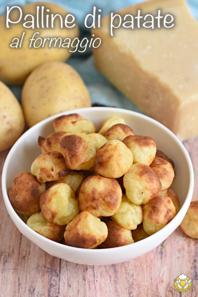 v_ cheese potato balls baked in oven or air fryer appetizer snack puff potatoes the chicco di mais