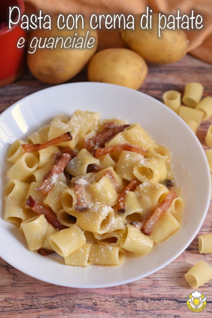 v_ pasta with potato cream and guanciale creamy carbonara recipe without eggs the chicco di mais