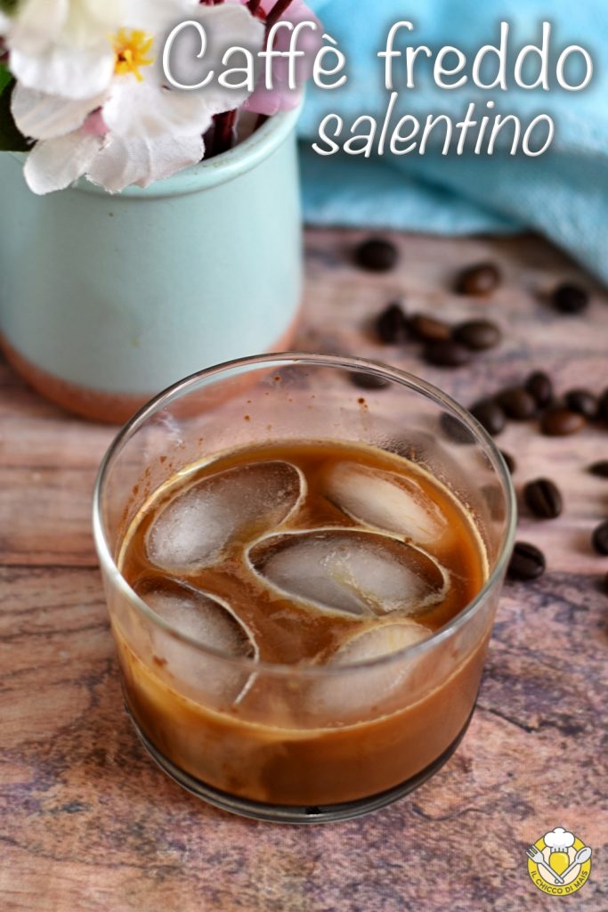 v_ salento iced coffee lecce coffee on ice with almond milk summer recipe the grain of corn