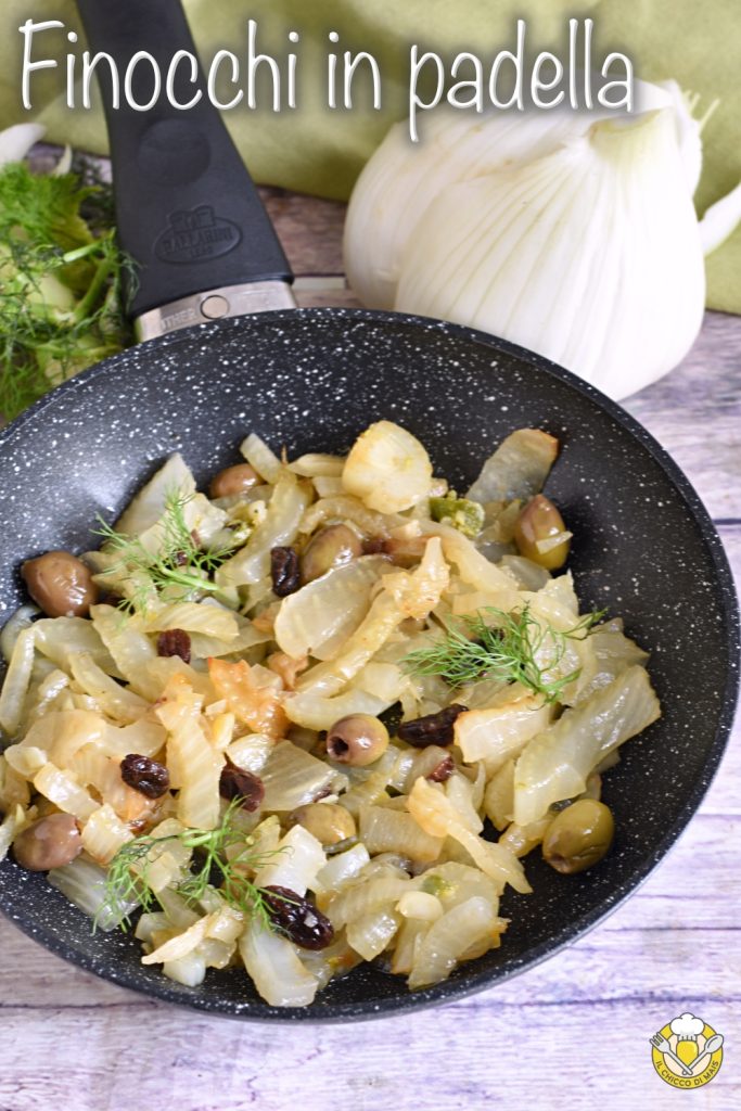 v_ sautéed fennel with olives raisins and pine nuts light appetizing quick recipe with fennel il chicco di mais