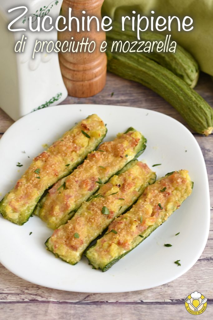 v_ stuffed zucchini with ham and mozzarella recipe baked stuffed zucchini without meat the chicco di mais