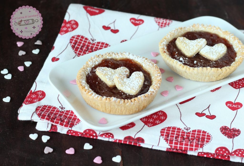 valentine's day tartlets