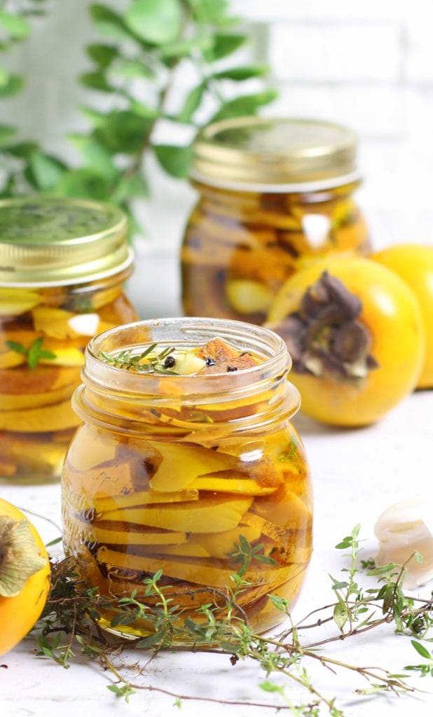 Vanilla Persimmons in Oil