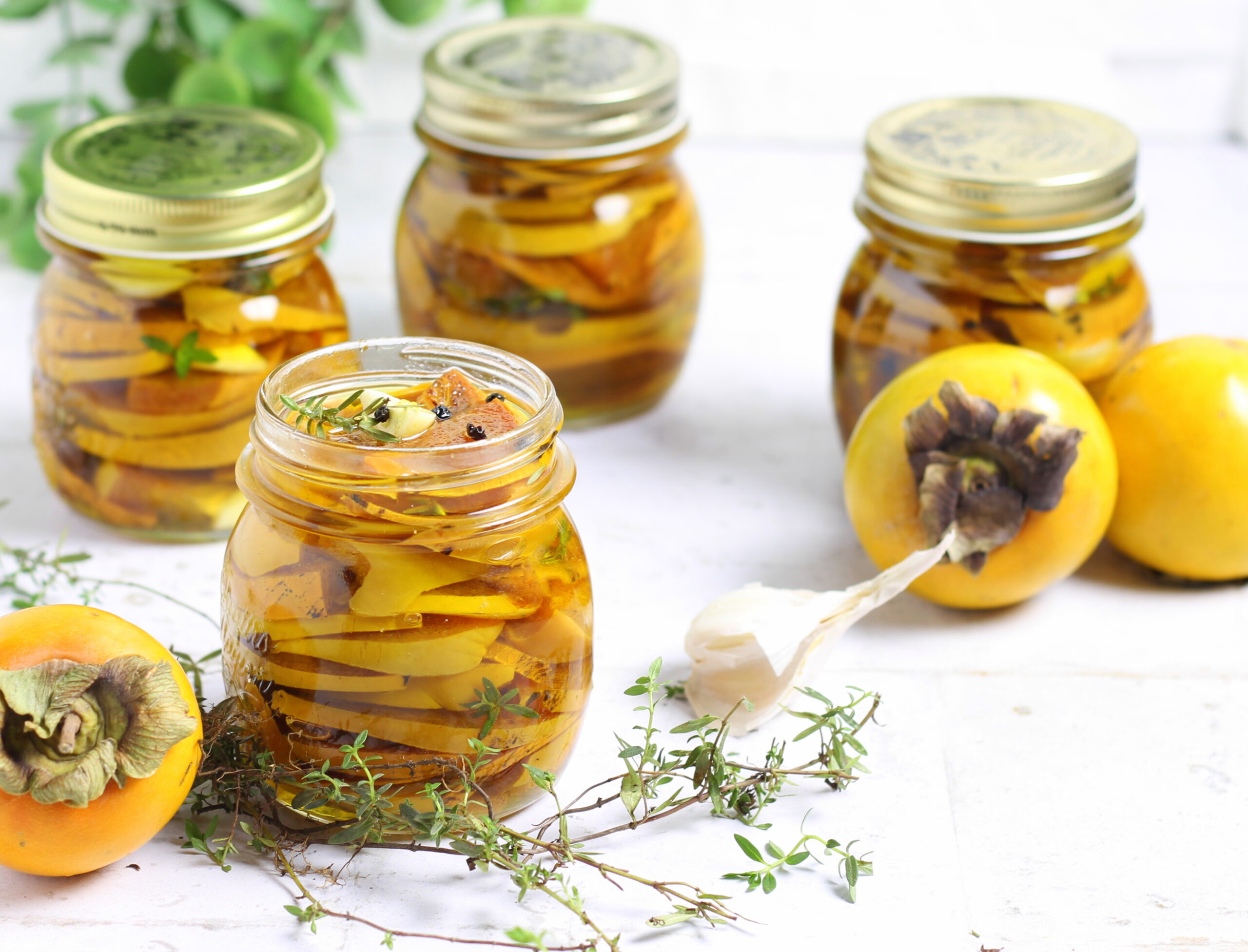 Vanilla Persimmons in Oil