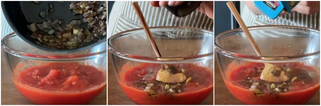 Vegan Amatriciana in Jar Cooking