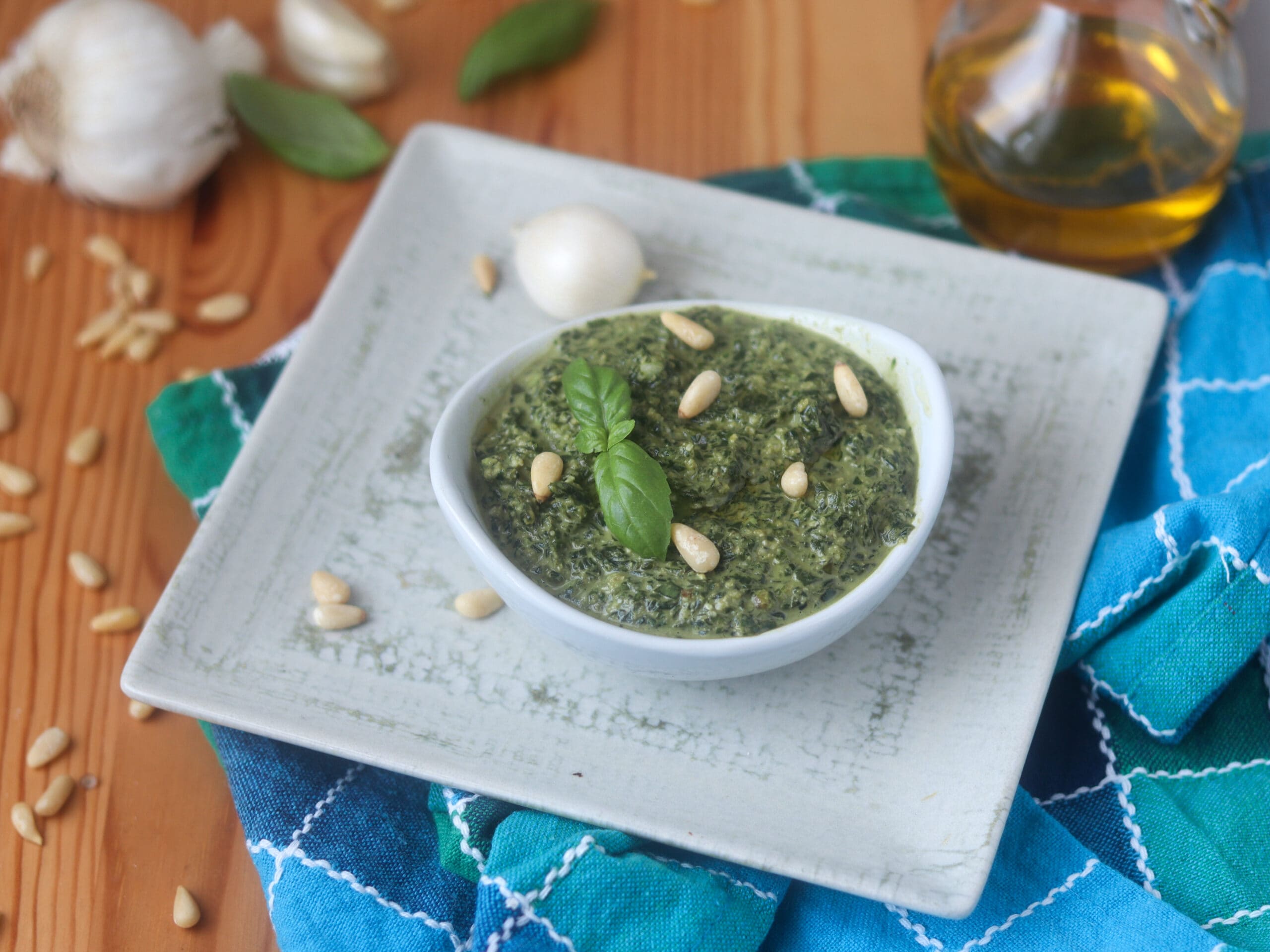 Vegan Basil Pesto