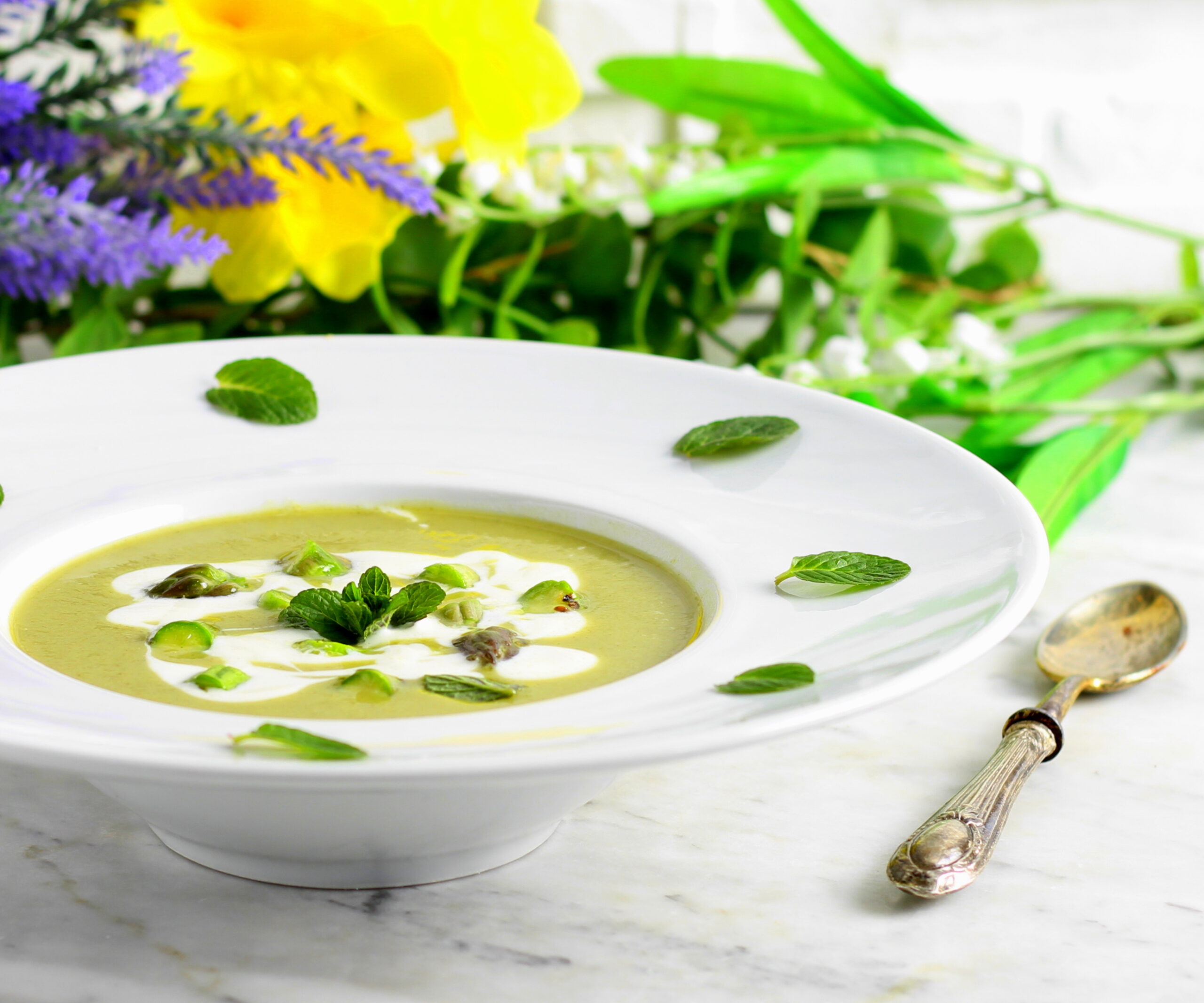 Vegetable Cream in Pressure Cooker