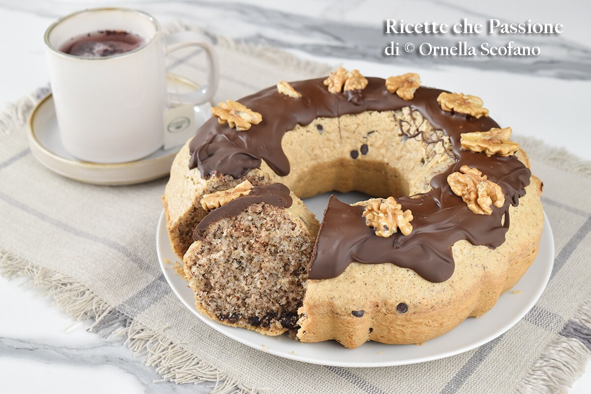 Walnut and Chocolate Bundt Cake