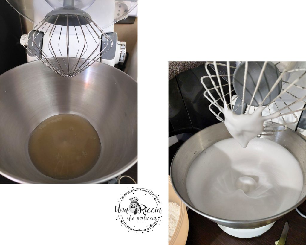 whipped aquafaba preparation