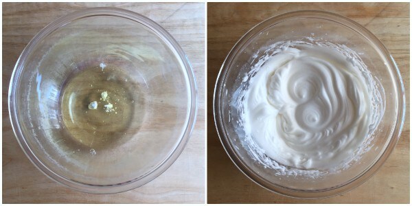 whipped egg whites