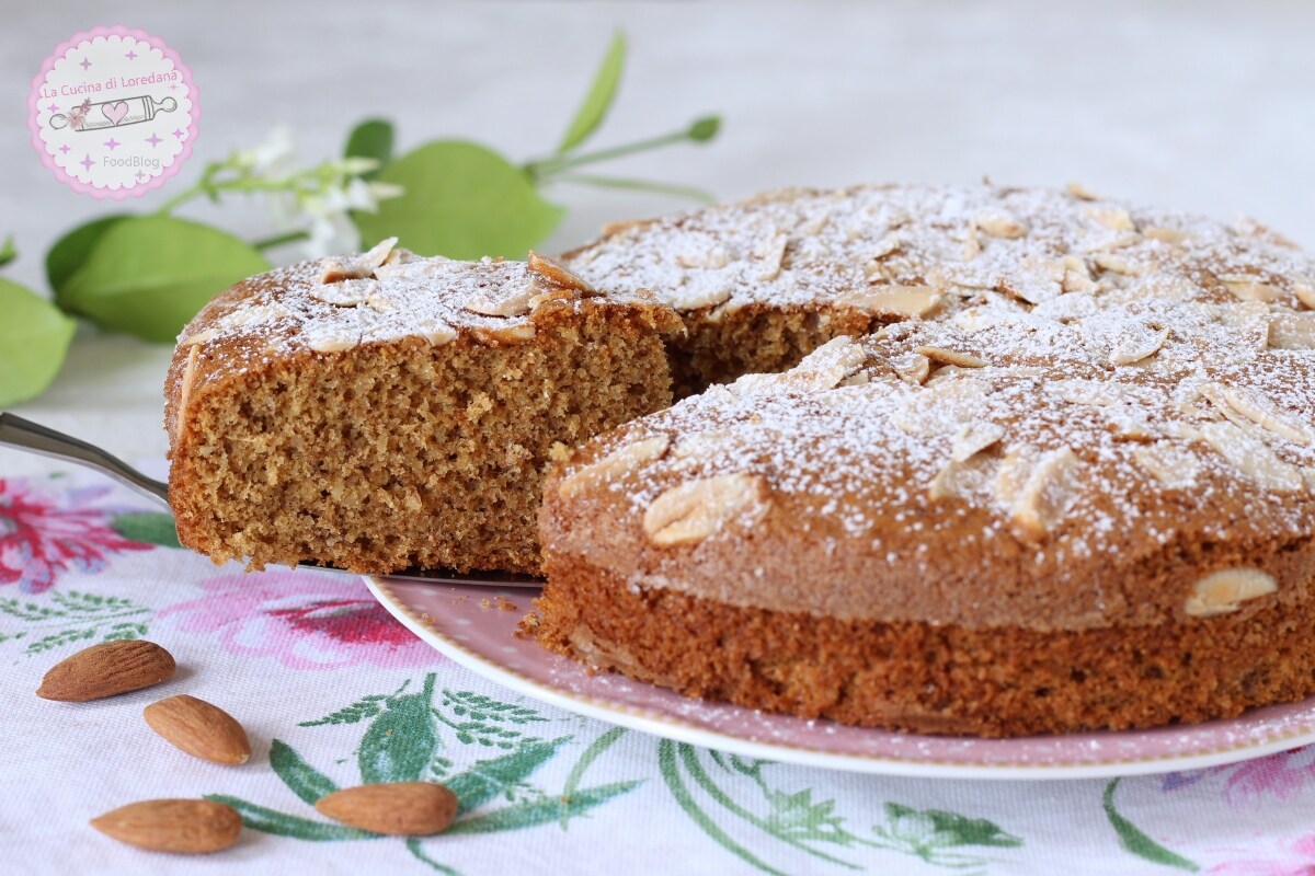 Whole Wheat Almond Cake