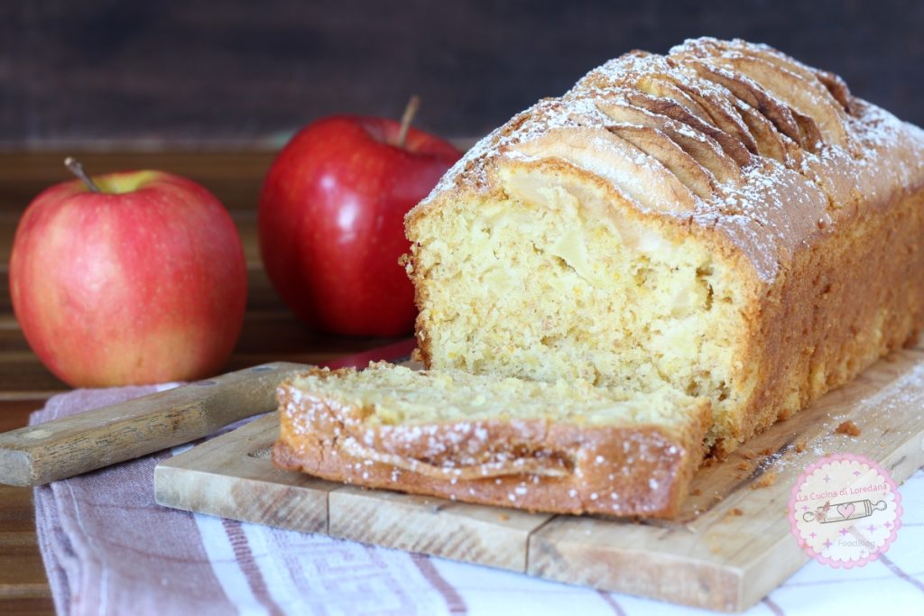 whole wheat apple plumcake