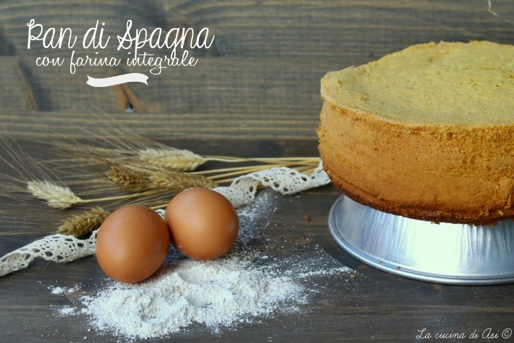 WHOLE WHEAT SPONGE CAKE