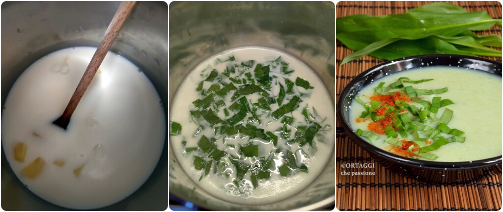 wild garlic soup - CREAMY soup recipe