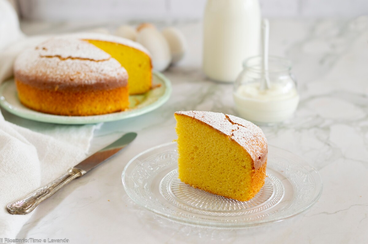 Yogurt Cake with Rice Flour