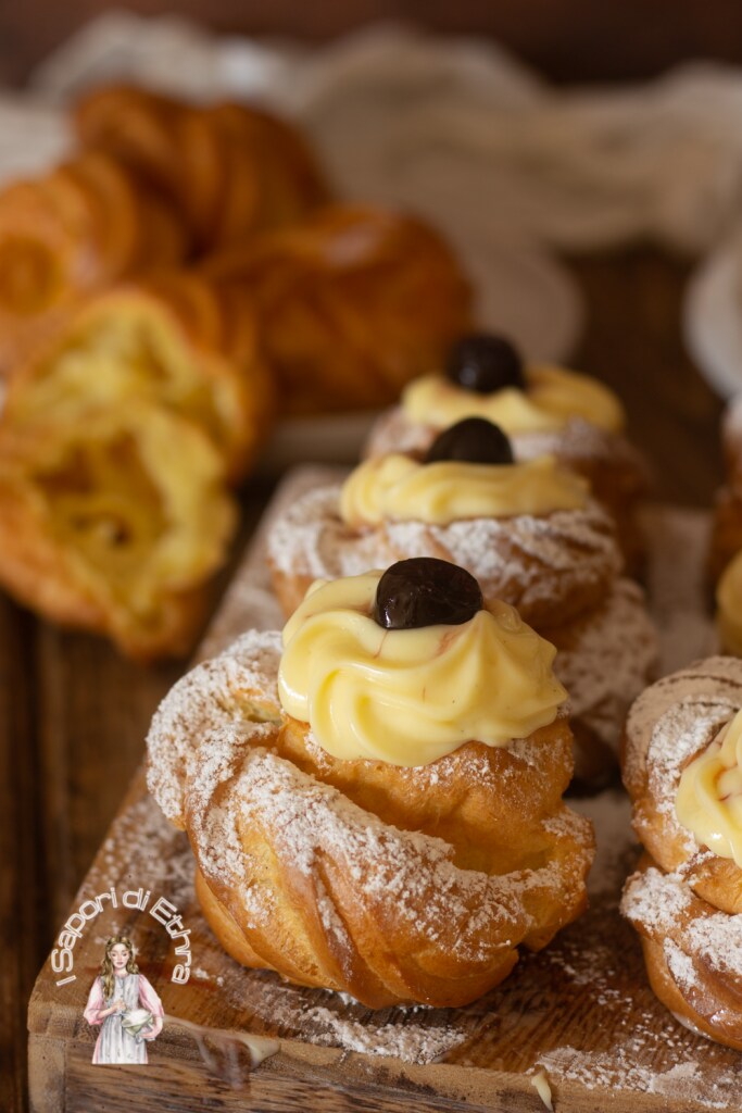Zeppole di San Giuseppe Iginio Massari Fried and Baked