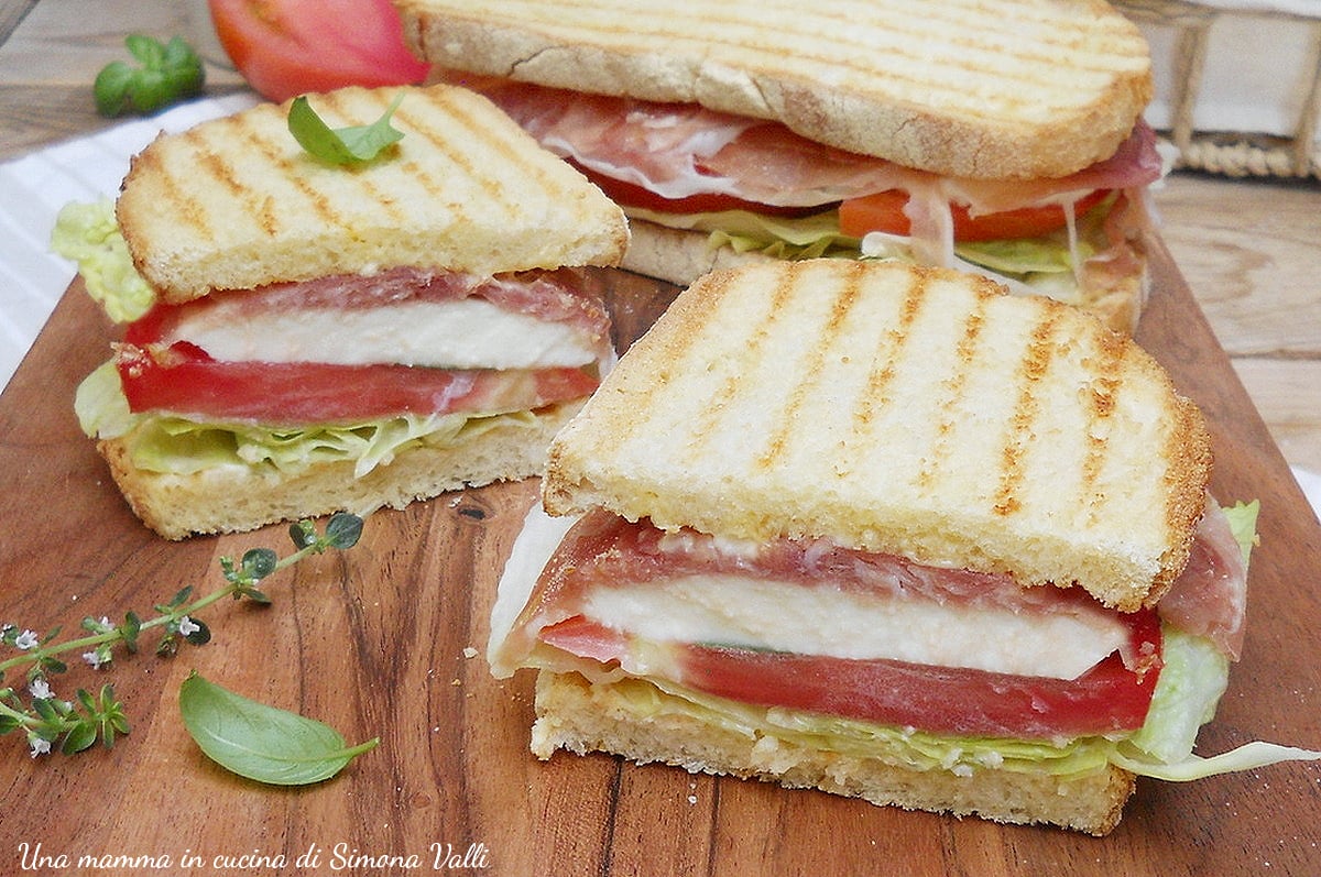 Original Recipe of the Zingara Ischitana, the Typical Sandwich from Ischia