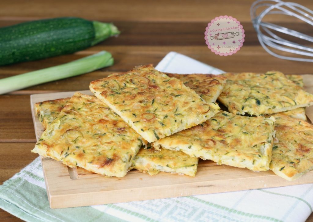 zucchini chickpea pie