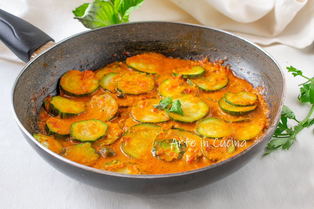 Pan-fried Aeolian Zucchini