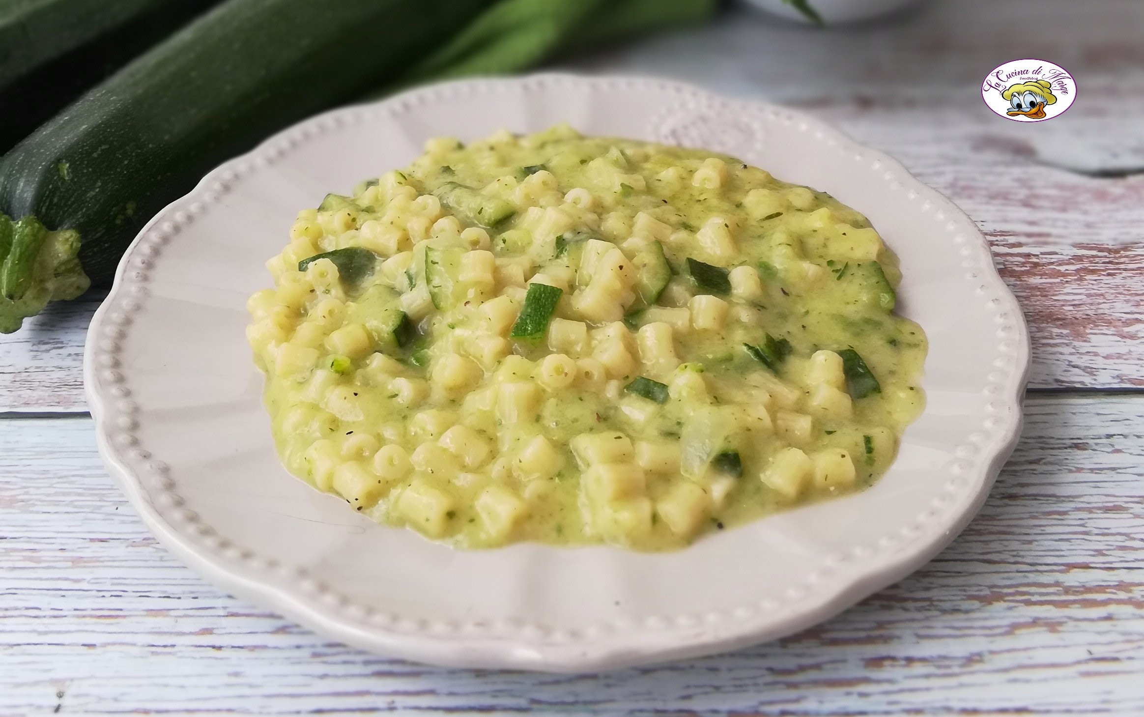 CREAMY PASTA AND ZUCCHINI