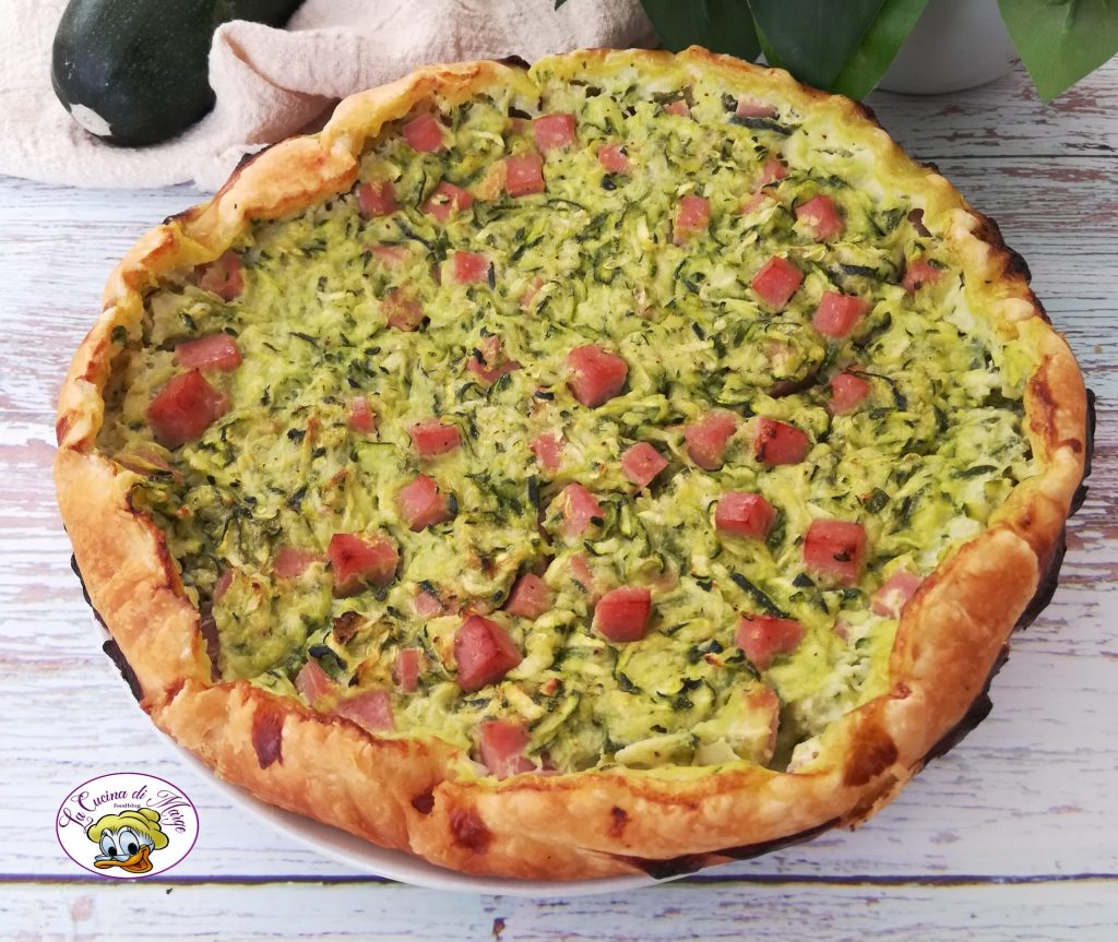SAVORY PIE WITH ZUCCHINI