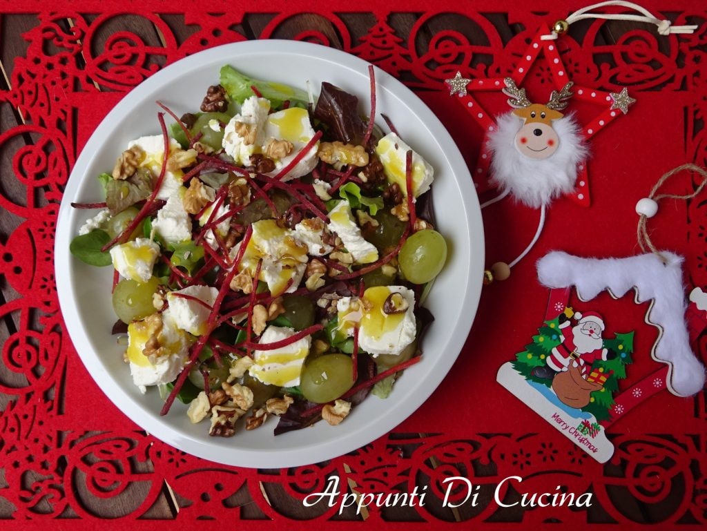 Grape and Goat Cheese Salad