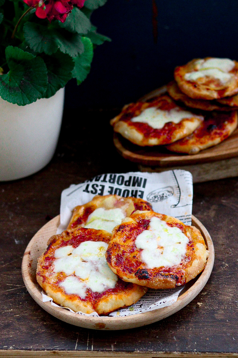 RED MINI PIZZAS AS GOOD AS BAKERY ONES