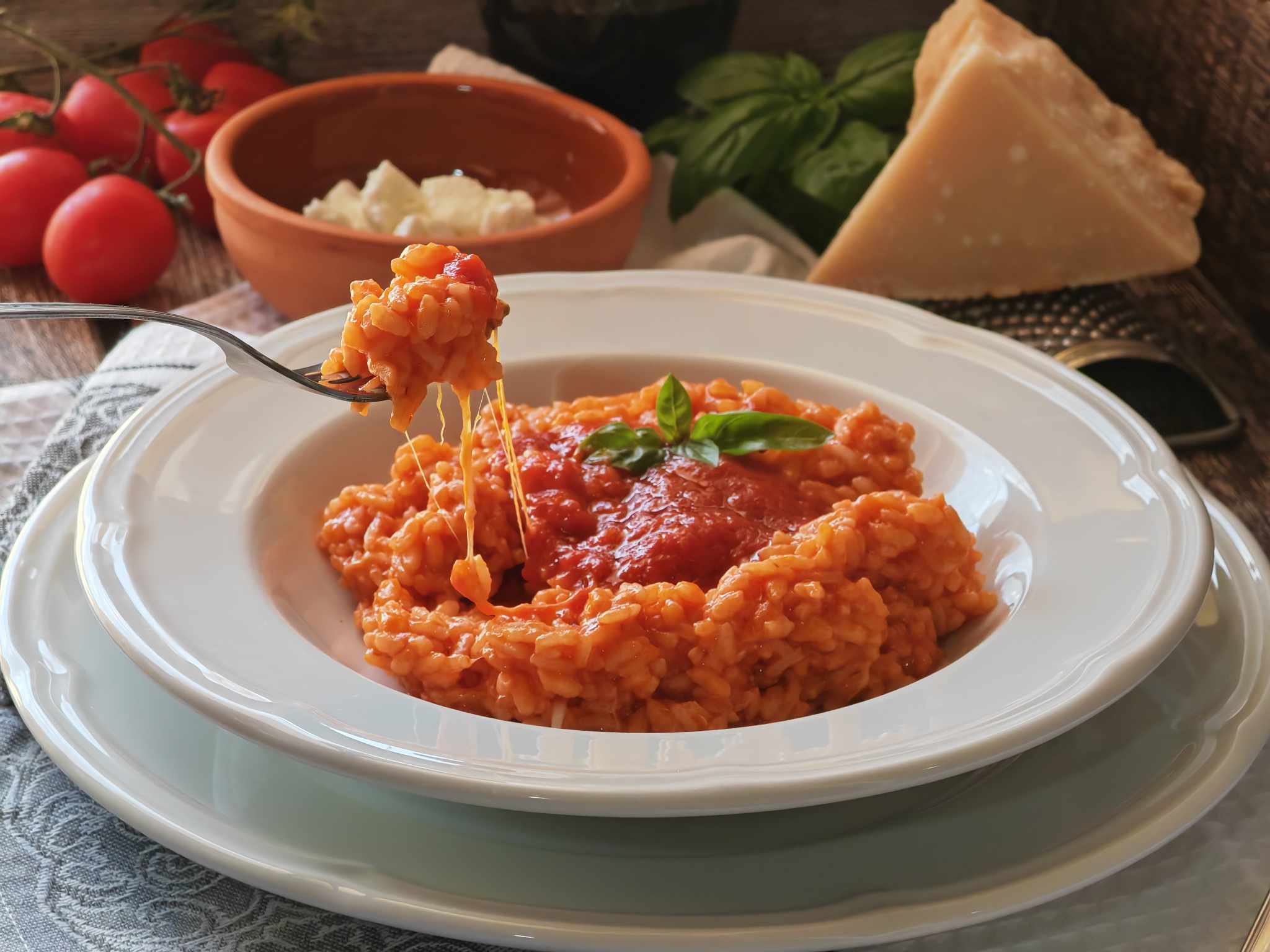 Risotto on the Phone