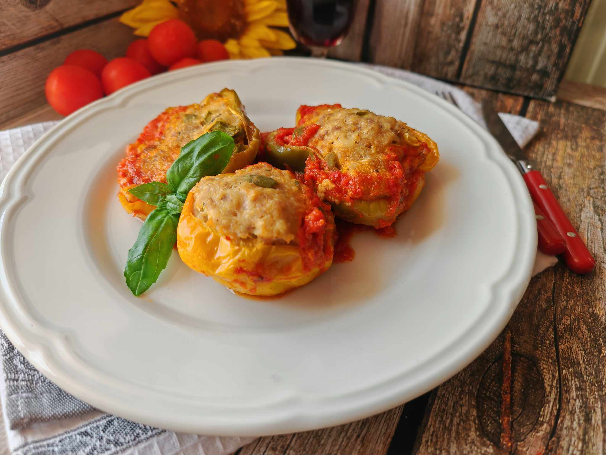 Stuffed Peppers in the Pan