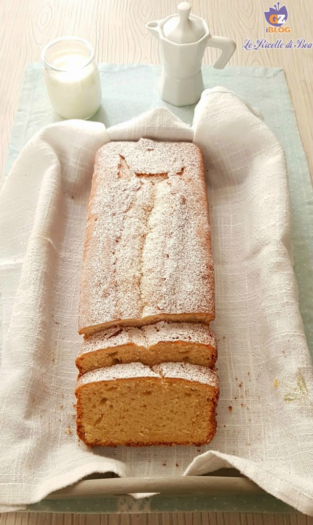 coffee and cream plumcake