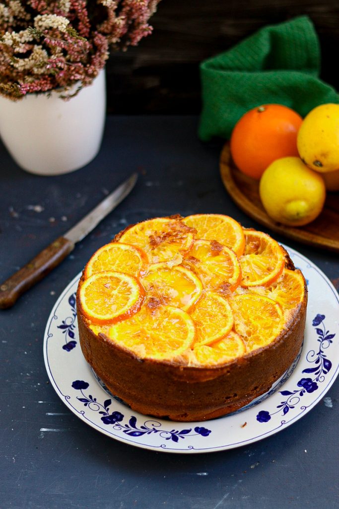 SPOON ORANGE CAKE WITHOUT USING THE SCALE