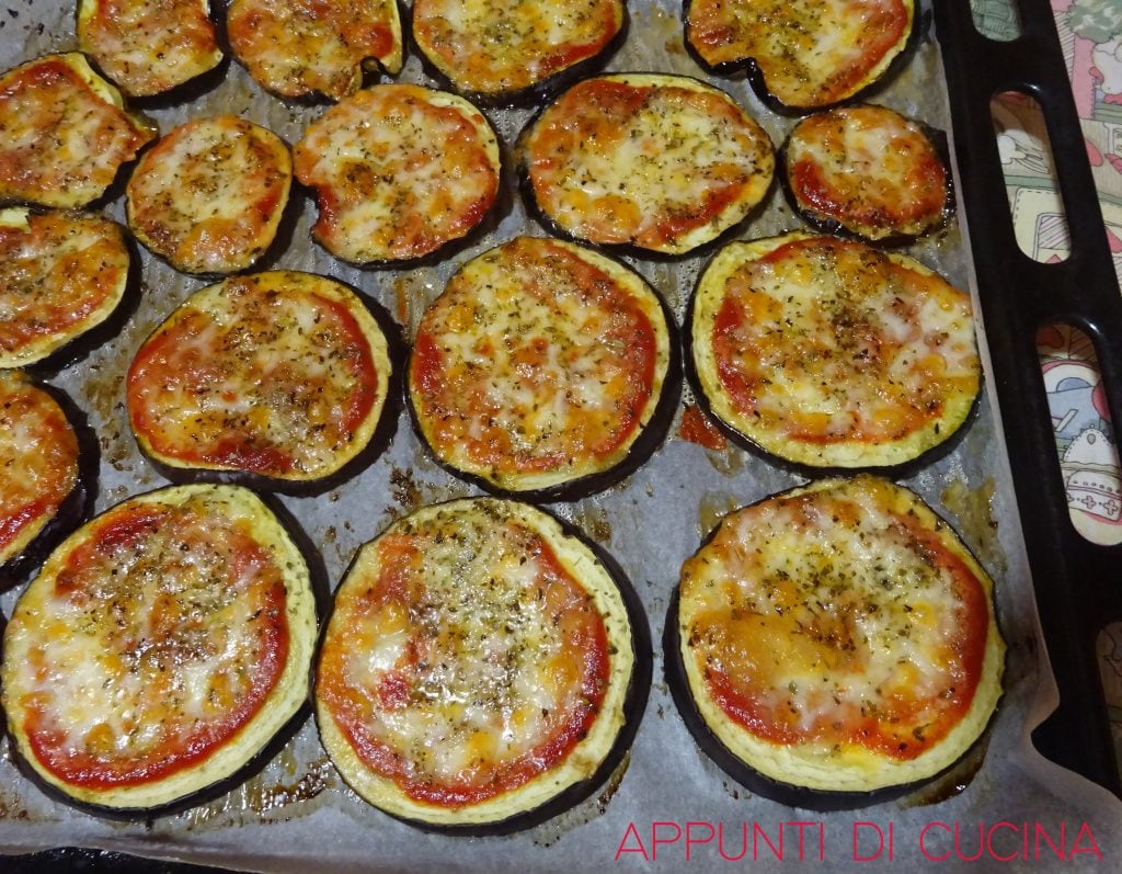 Eggplant Mini Pizzas