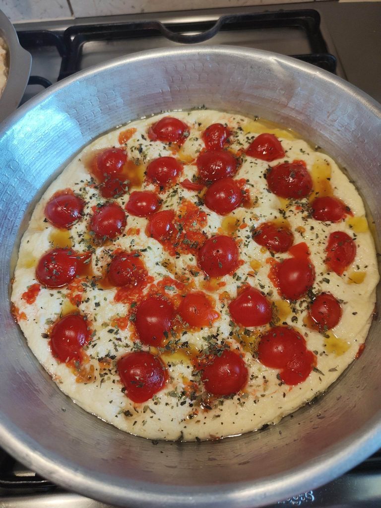 Bari-style Focaccia with Potatoes