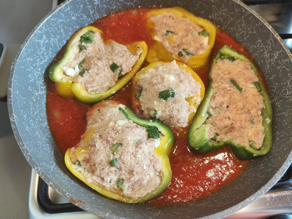 Stuffed Peppers in the Pan