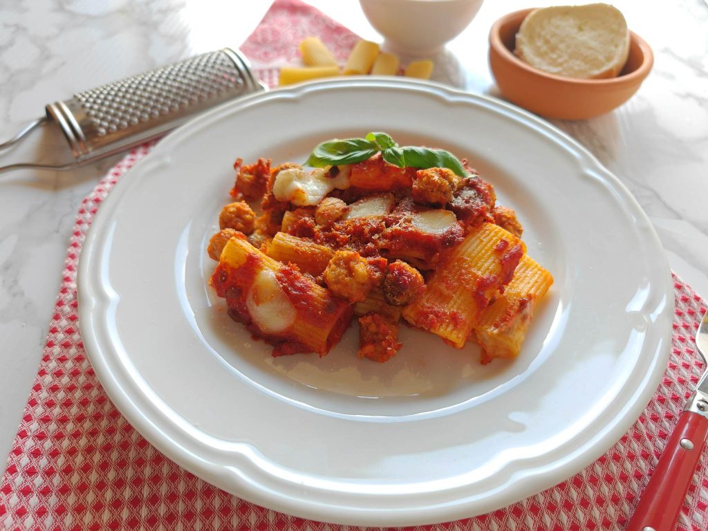 Baked Pasta with Meatballs