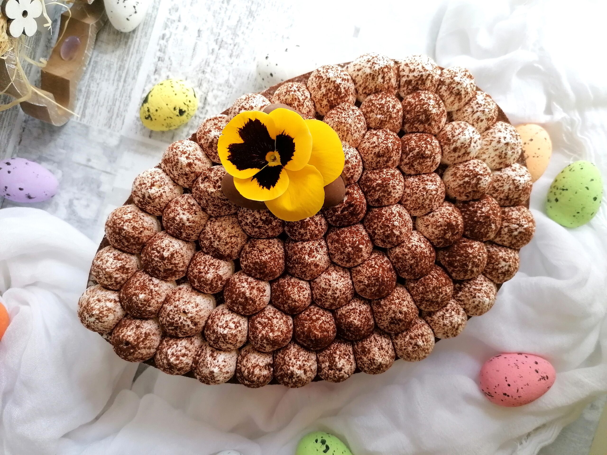 Coffee-Stuffed Easter Egg