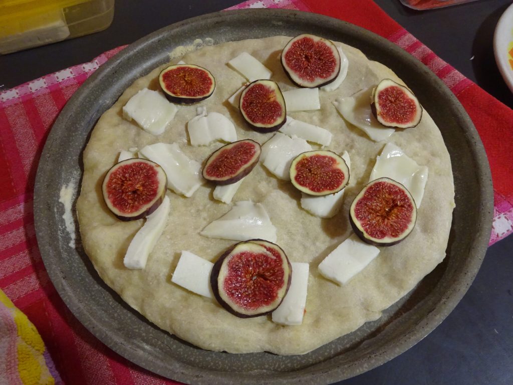 Feta and Fig Pizza