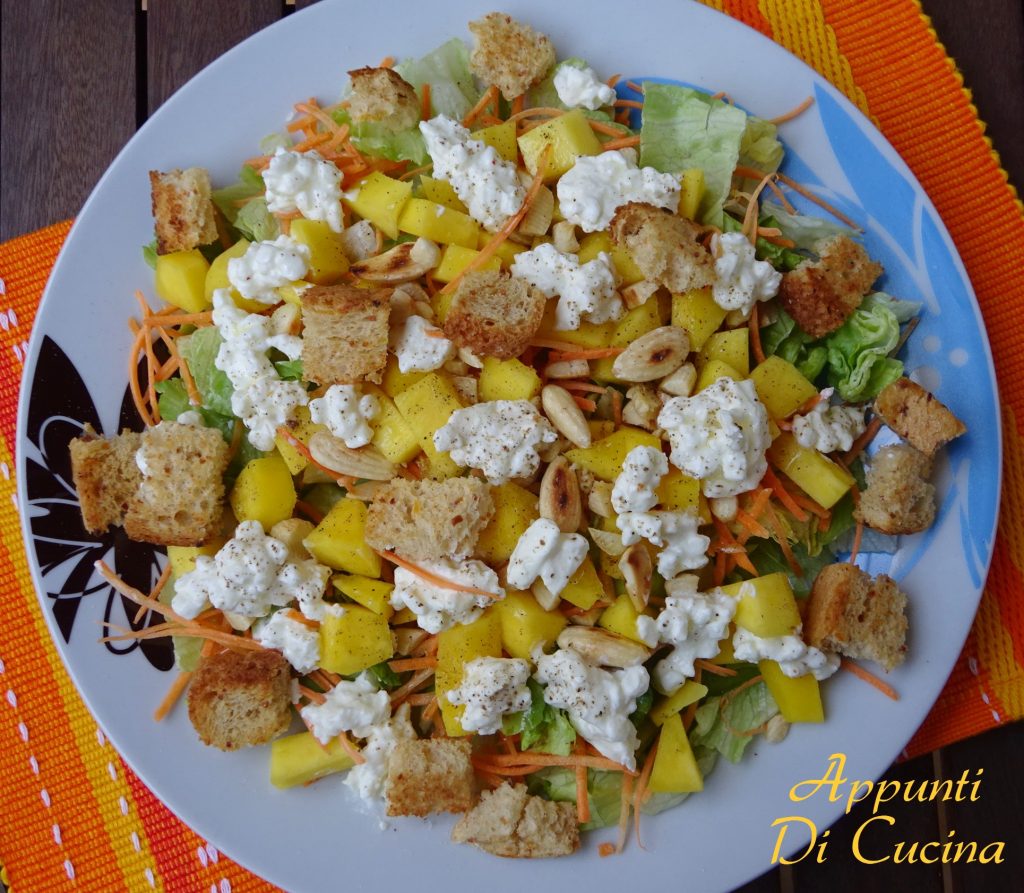 Mango and Cottage Cheese Salad