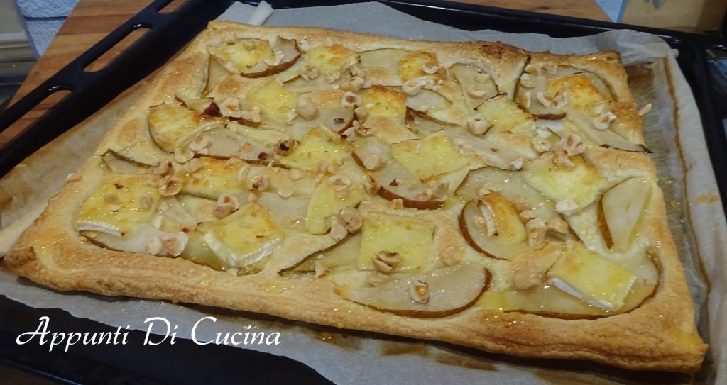 Pear and Brie Puff Pastry