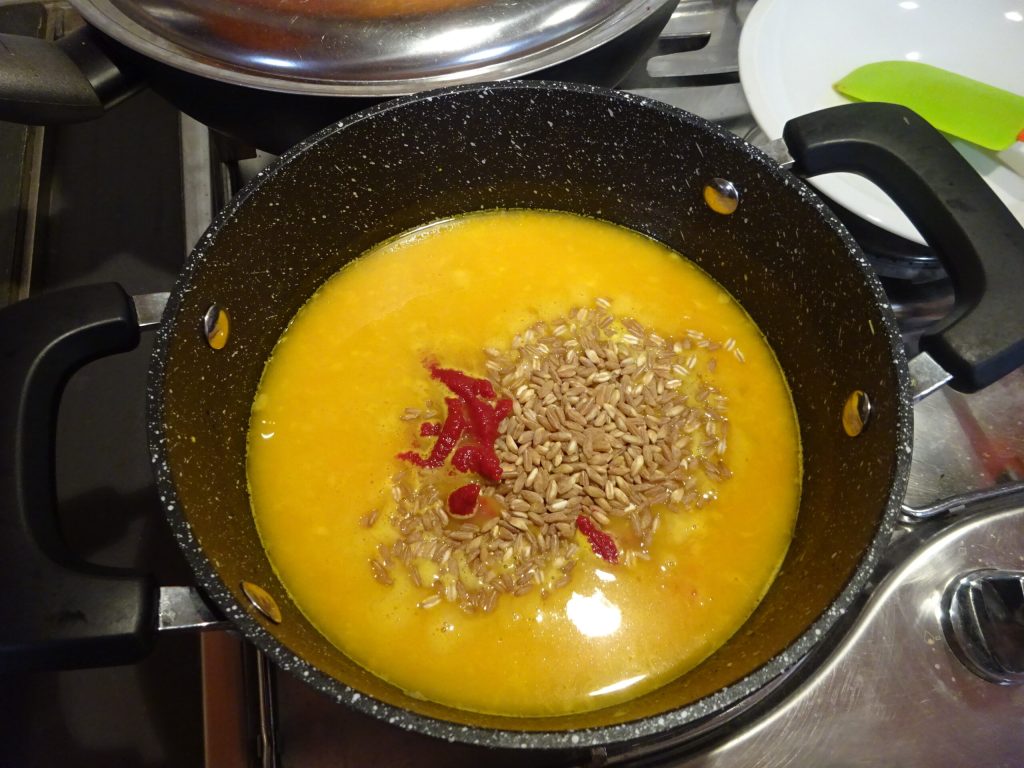 Chickpea and Barley Soup