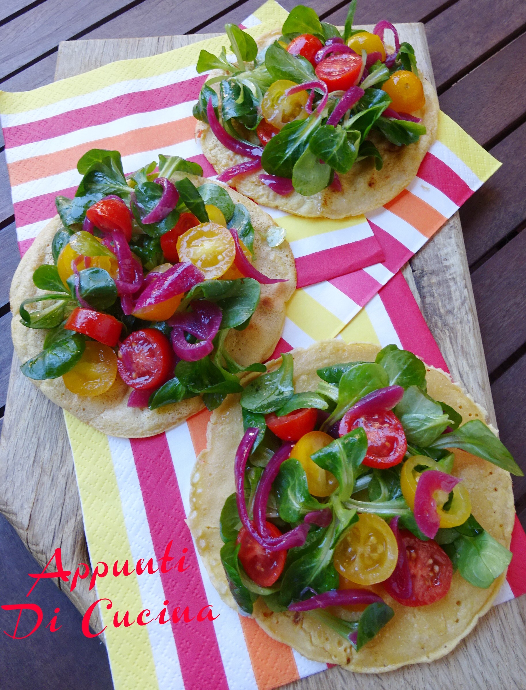 CHICKPEA FLATBREADS STUFFED
