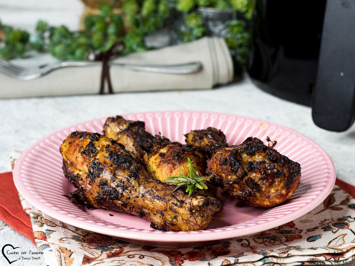 AIR FRYER CHICKEN DRUMSTICKS